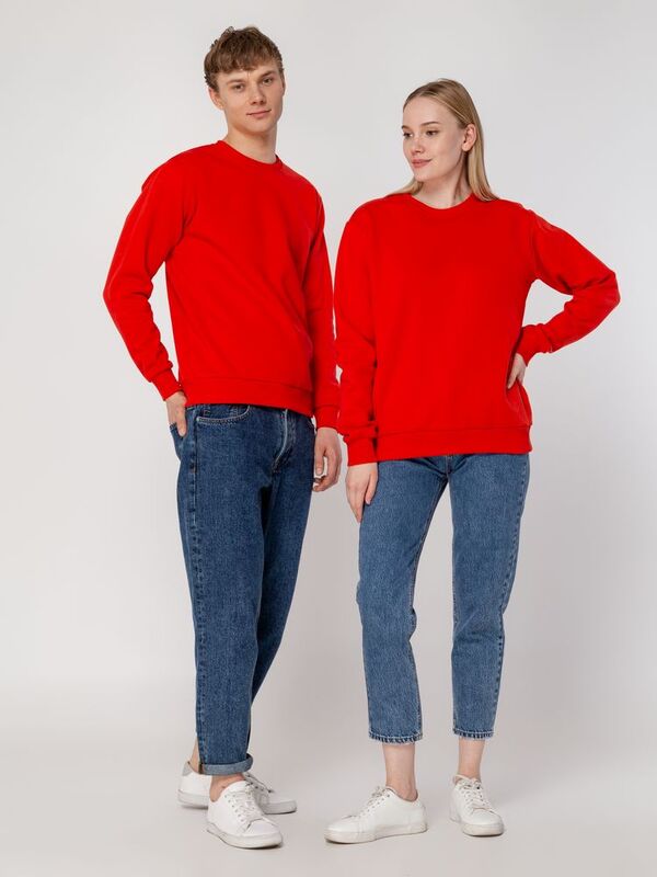 Толстовка Unit Toima Heavy, красная арт.6928.50