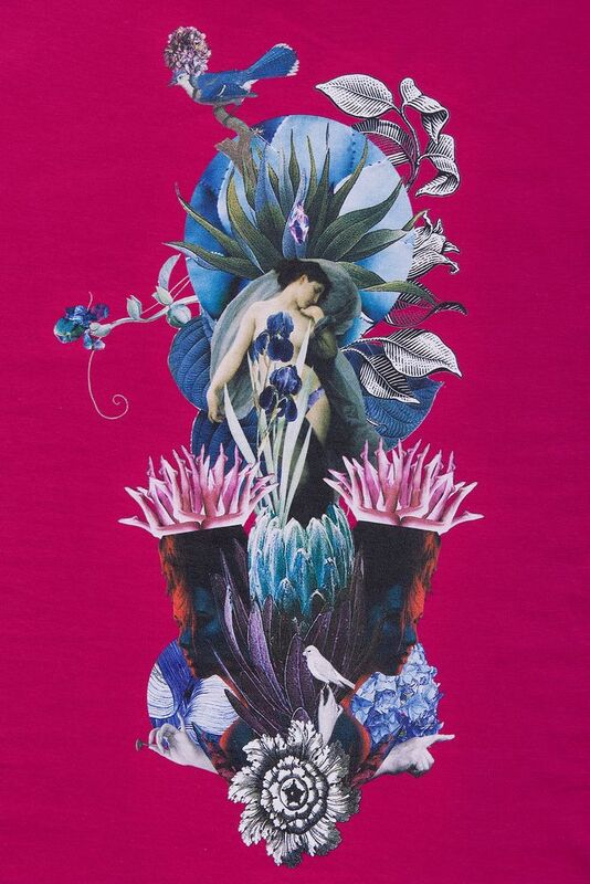 Футболка женская Beauty Sleep, ярко-розовая (фуксия) арт.7394.57