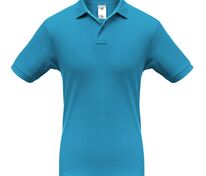 Рубашка поло Safran бирюзовая арт.PU409441