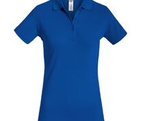 Рубашка поло женская Safran Timeless ярко-синяя арт.PW457450