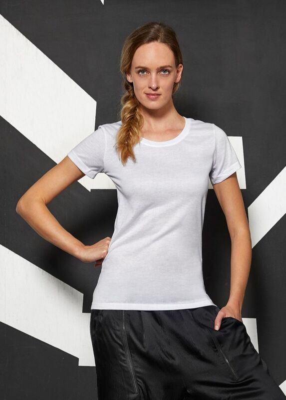 Футболка женская Sublimation, белая арт.TW063001