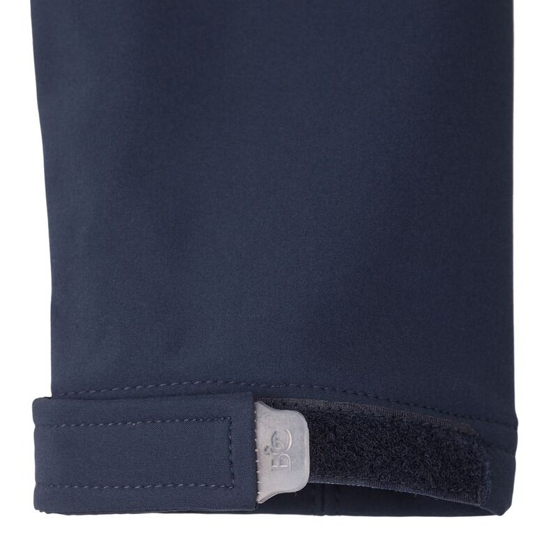 Куртка женская Hooded Softshell темно-синяя арт.JW937003