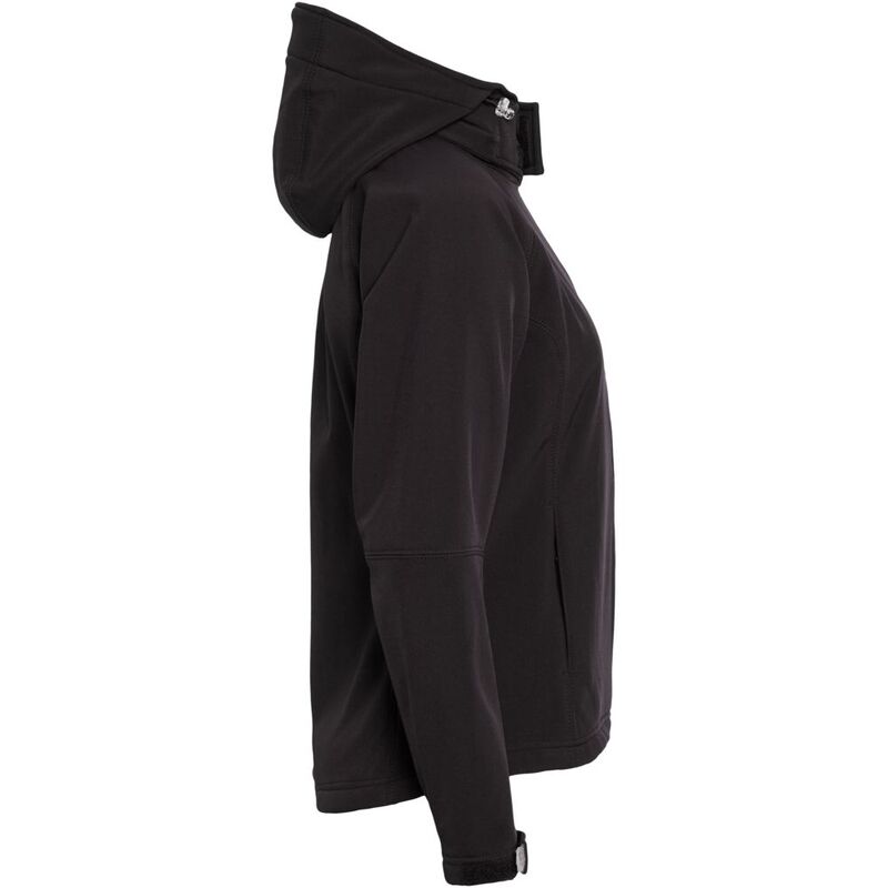 Куртка женская Hooded Softshell черная арт.JW937002