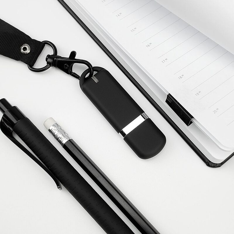 Флешка Memo, 16 Гб, черная арт.3548.36