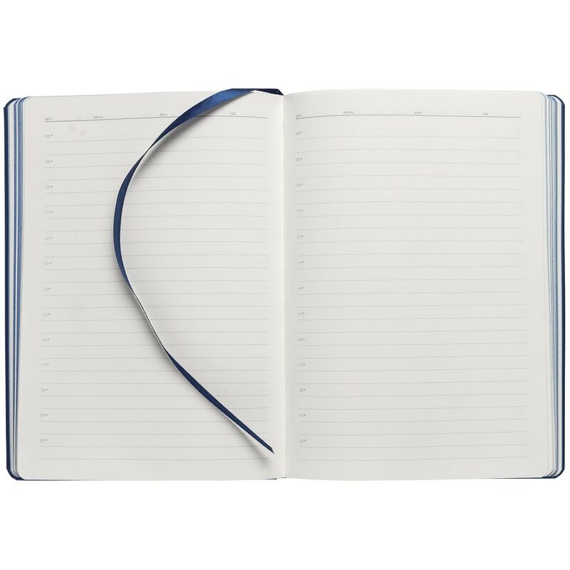 Ежедневник Shall, недатированный, синий арт.7880.40