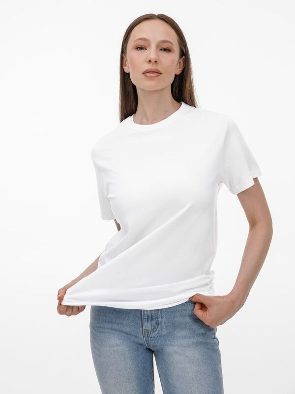 Футболка унисекс T-Bolka 180, белая арт.6994.60