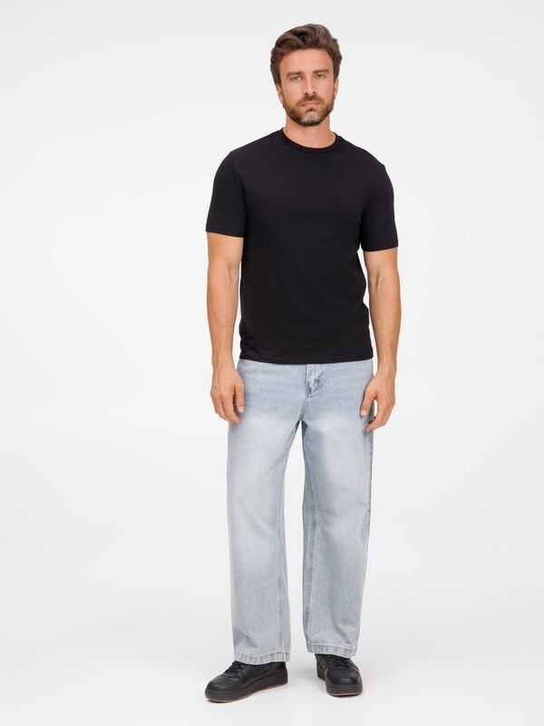 Футболка унисекс T-Bolka 180, черная арт.6994.30