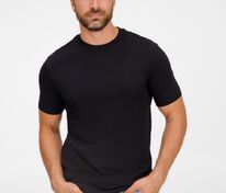 Футболка унисекс T-Bolka 180, черная арт.6994.30