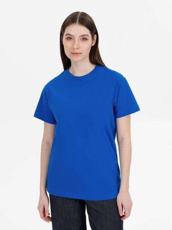 Футболка унисекс T-Bolka 180, ярко-синяя арт.6994.44