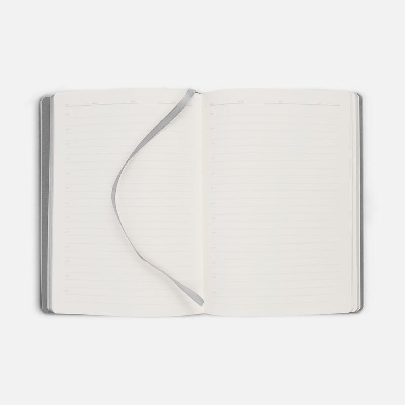 Ежедневник Shall, недатированный, серый арт.7880.10