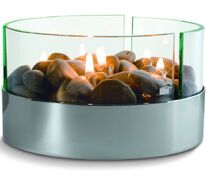 Настольный камин Magnifique с базальтовыми камнями, ver.2 арт.254002.02