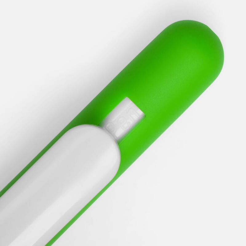 Ручка шариковая Swiper Soft Touch, зеленая с белым арт.6969.69