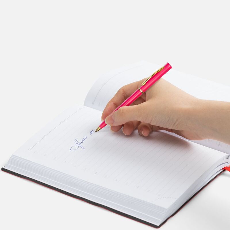 Ручка шариковая Euro Gold, розовая арт.4475.15