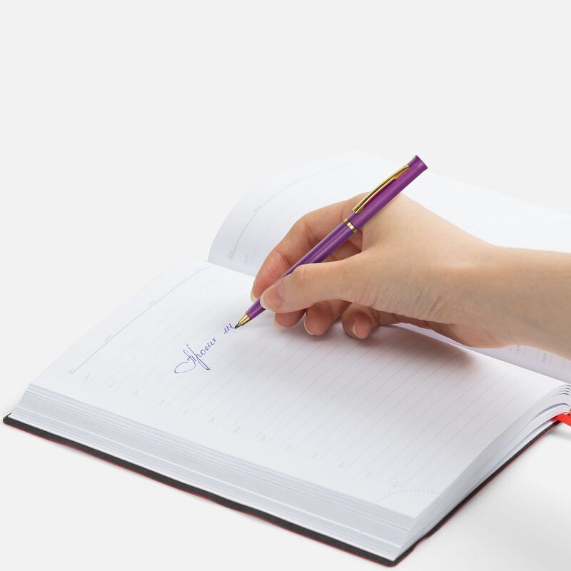 Ручка шариковая Euro Gold, фиолетовая арт.4475.70