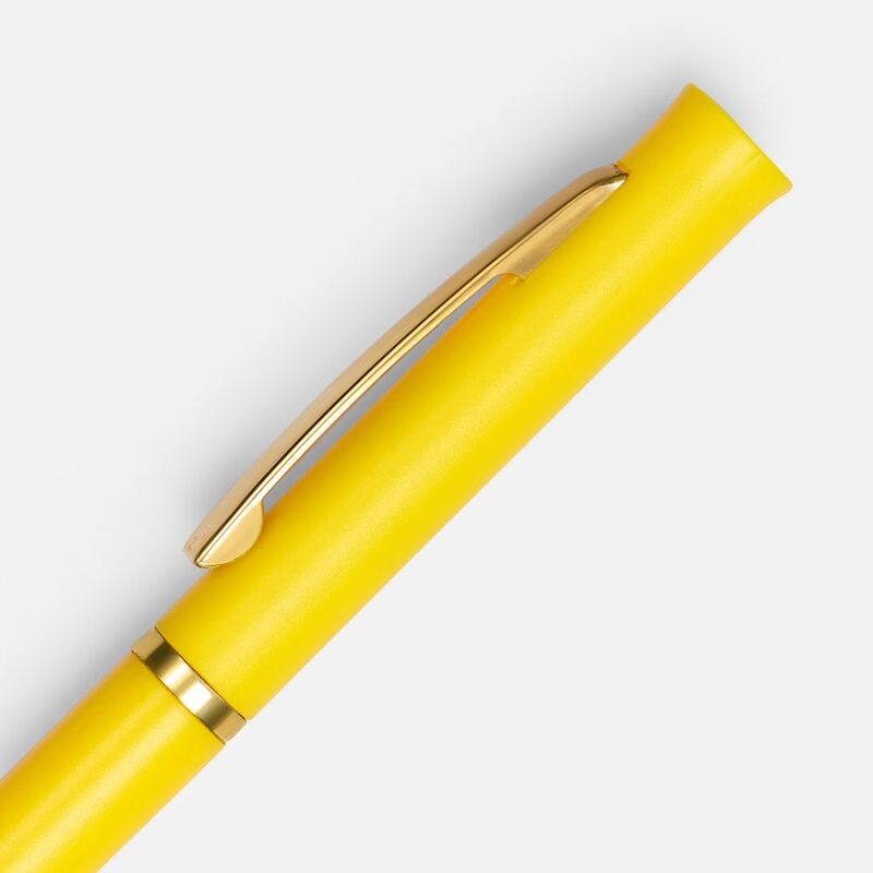 Ручка шариковая Euro Gold, желтая арт.4475.80