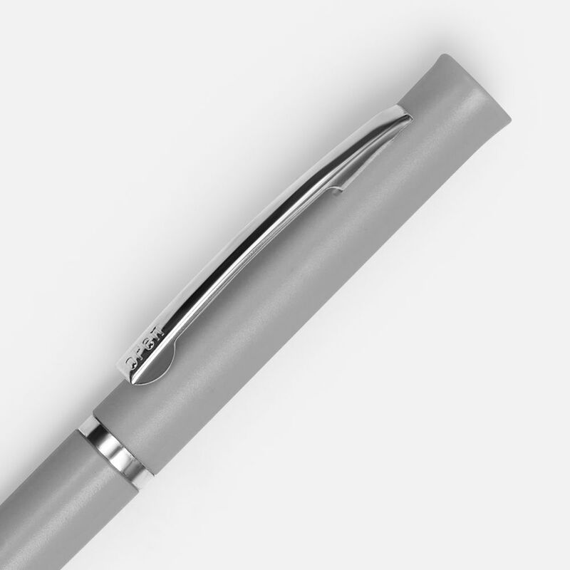 Ручка шариковая Euro Chrome, темно-серая арт.4478.11