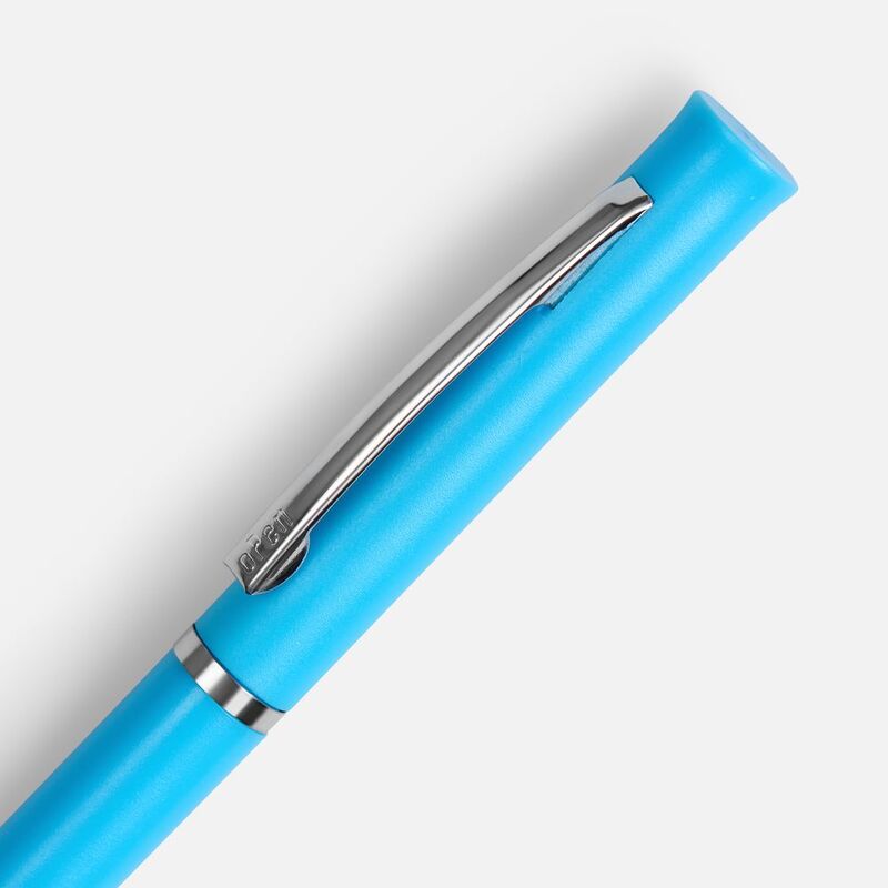 Ручка шариковая Euro Chrome, голубая арт.4478.44