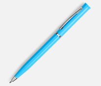 Ручка шариковая Euro Chrome, голубая арт.4478.44