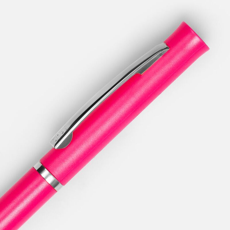 Ручка шариковая Euro Chrome, розовая арт.4478.15