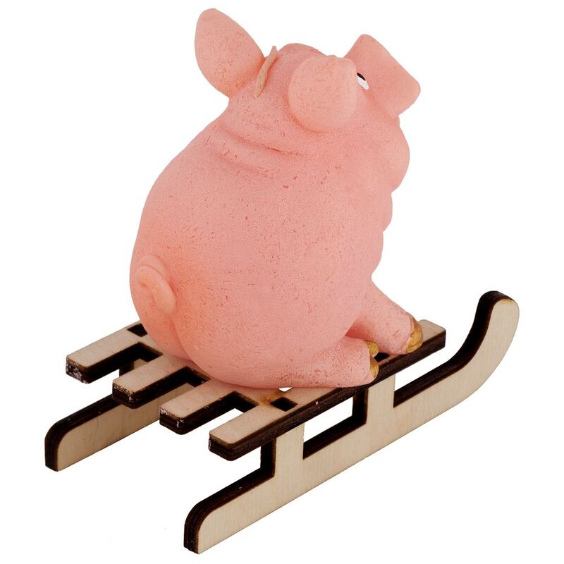 Свеча &laquo;Саночки&raquo; арт.797