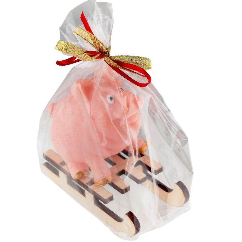 Свеча &laquo;Саночки&raquo; арт.797