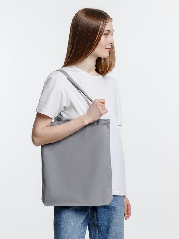Холщовая сумка Strong 210, серая арт.5253.10