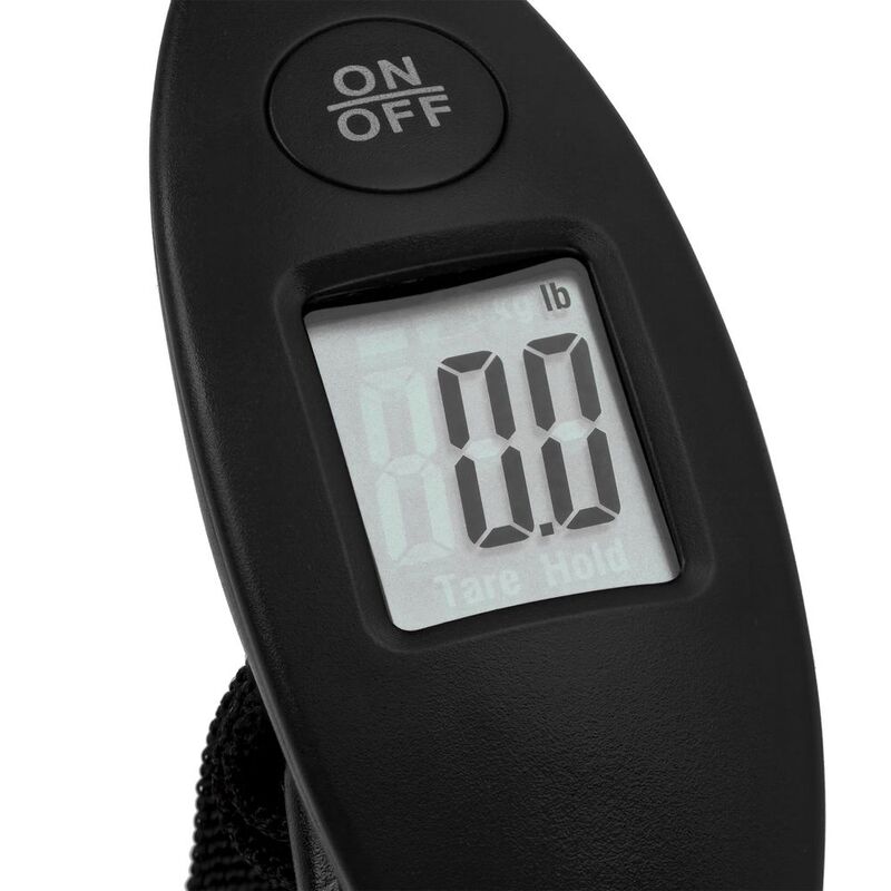 Дорожные весы Ponder, черные арт.545.30