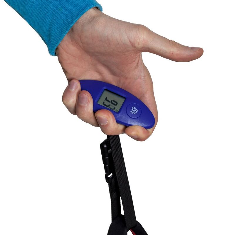 Дорожные весы Ponder, синие арт.545.40