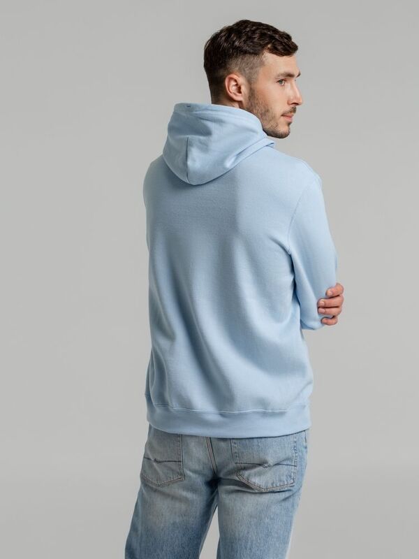 Толстовка с капюшоном Snake II голубая арт.7611.14