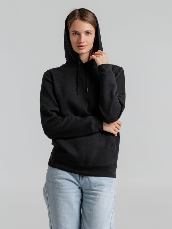 Толстовка с капюшоном Snake II черная арт.7611.30