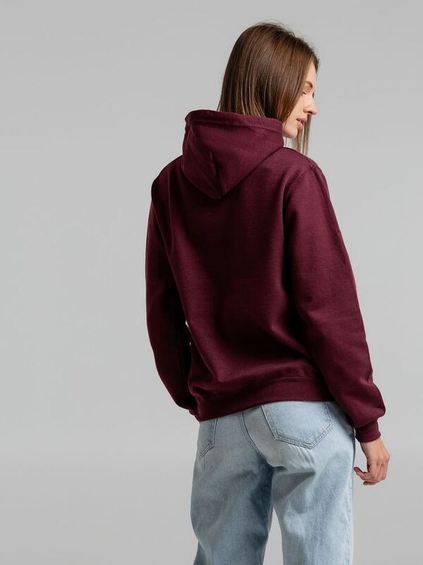 Толстовка с капюшоном Snake II бордовая арт.7611.55