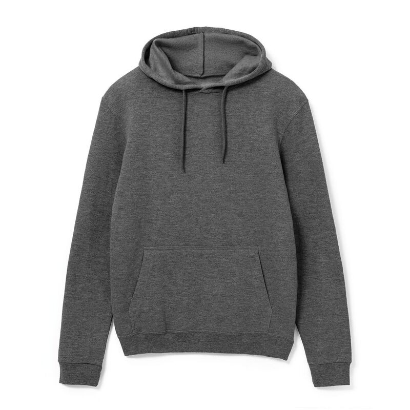 Толстовка с капюшоном Snake II черный меланж арт.7611.12