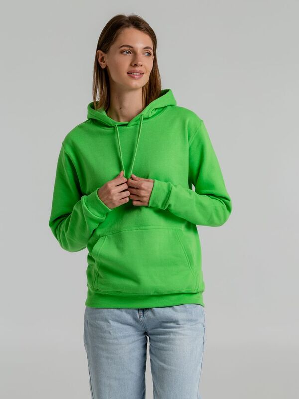 Толстовка с капюшоном Snake II зеленое яблоко арт.7611.92