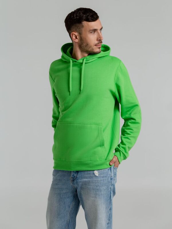 Толстовка с капюшоном Snake II зеленое яблоко арт.7611.92