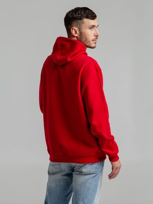 Толстовка с капюшоном Snake II красная арт.7611.50