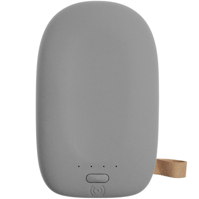 Аккумулятор с беспроводной зарядкой Pebble Wireless 9000 мАч, серый арт.7042.10