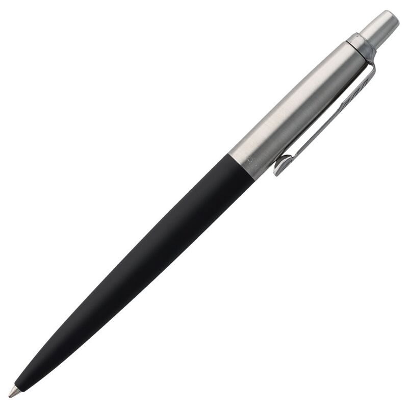 Ручка шариковая Parker Jotter Core K63, черный с серебристым арт.7658.30