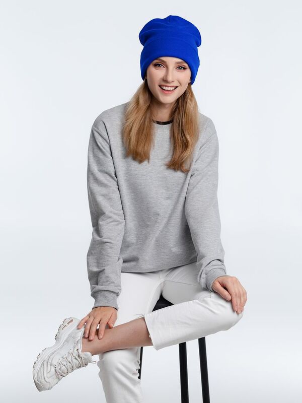 Шапка Real Talk, синяя арт.547.40