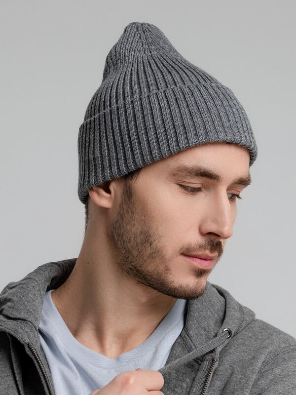 Шапка Stout, серый меланж арт.7981.10