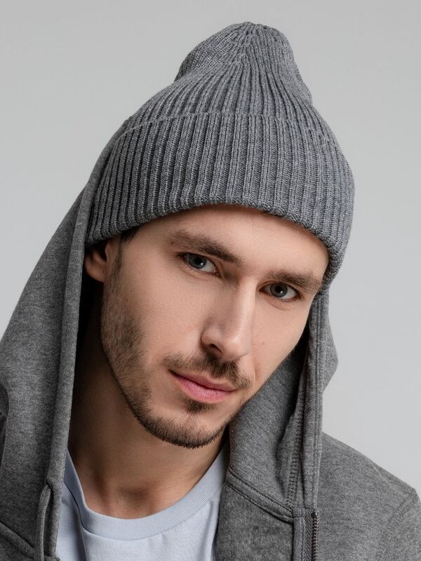 Шапка Stout, серый меланж арт.7981.10