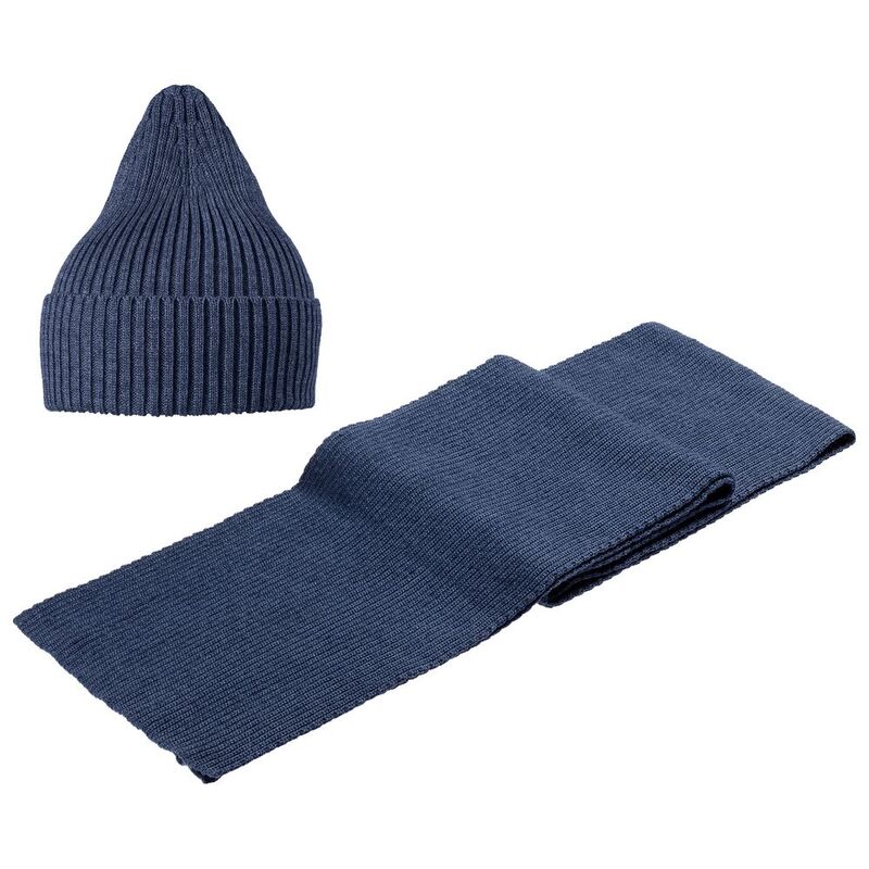 Шарф Stout, синий меланж арт.7982.40