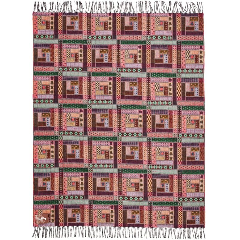 Плед Baltimora, бордовый арт.10019.55