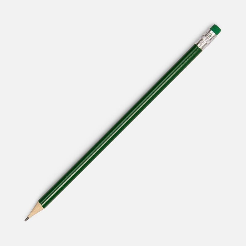Карандаш простой Hand Friend с ластиком, зеленый арт.5002.90
