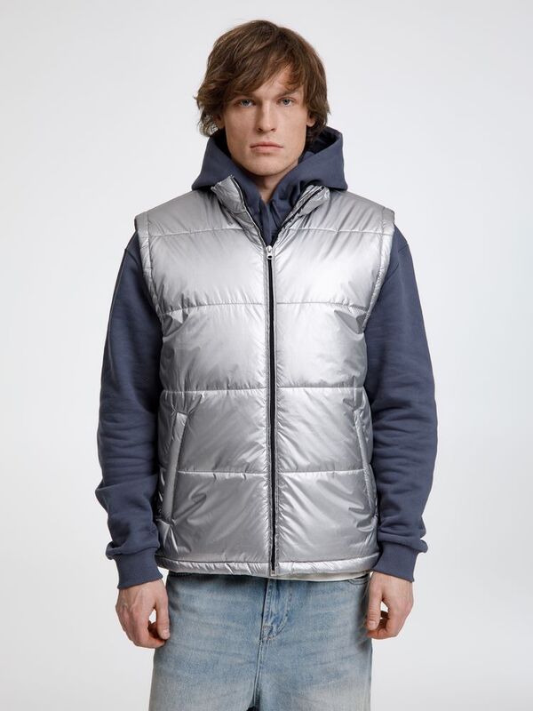 Жилет Kama, серебристый арт.6728.10