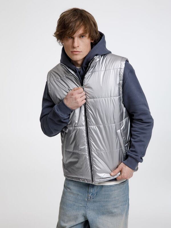 Жилет Kama, серебристый арт.6728.10