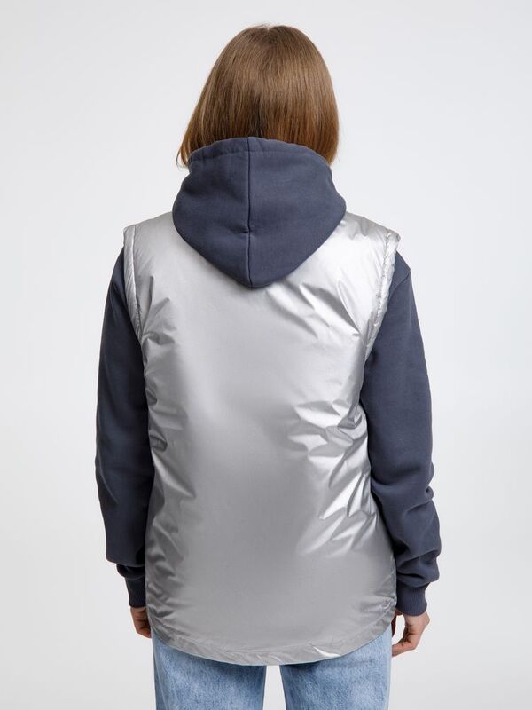 Жилет Kama, серебристый арт.6728.10