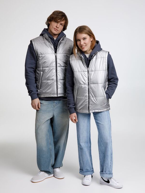 Жилет Kama, серебристый арт.6728.10