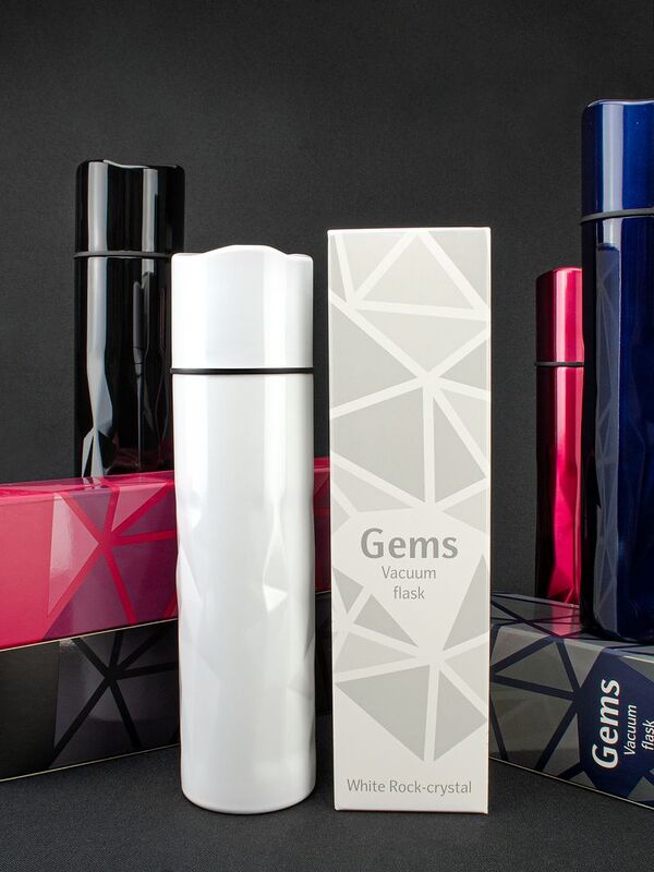 Термос Gems Black Sapphire, сапфир (синий) арт.7869.34