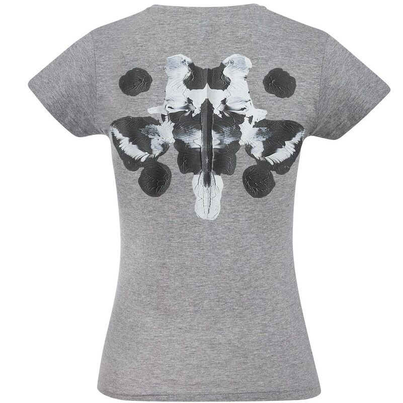 Футболка женская &laquo;Подсознательность&raquo;, серый меланж арт.70122.11