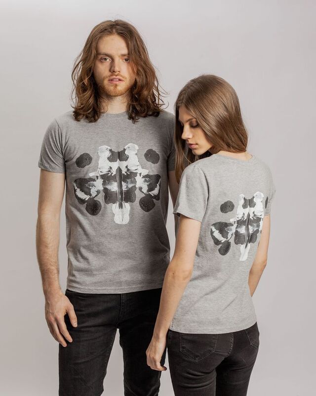 Футболка женская &laquo;Подсознательность&raquo;, серый меланж арт.70122.11